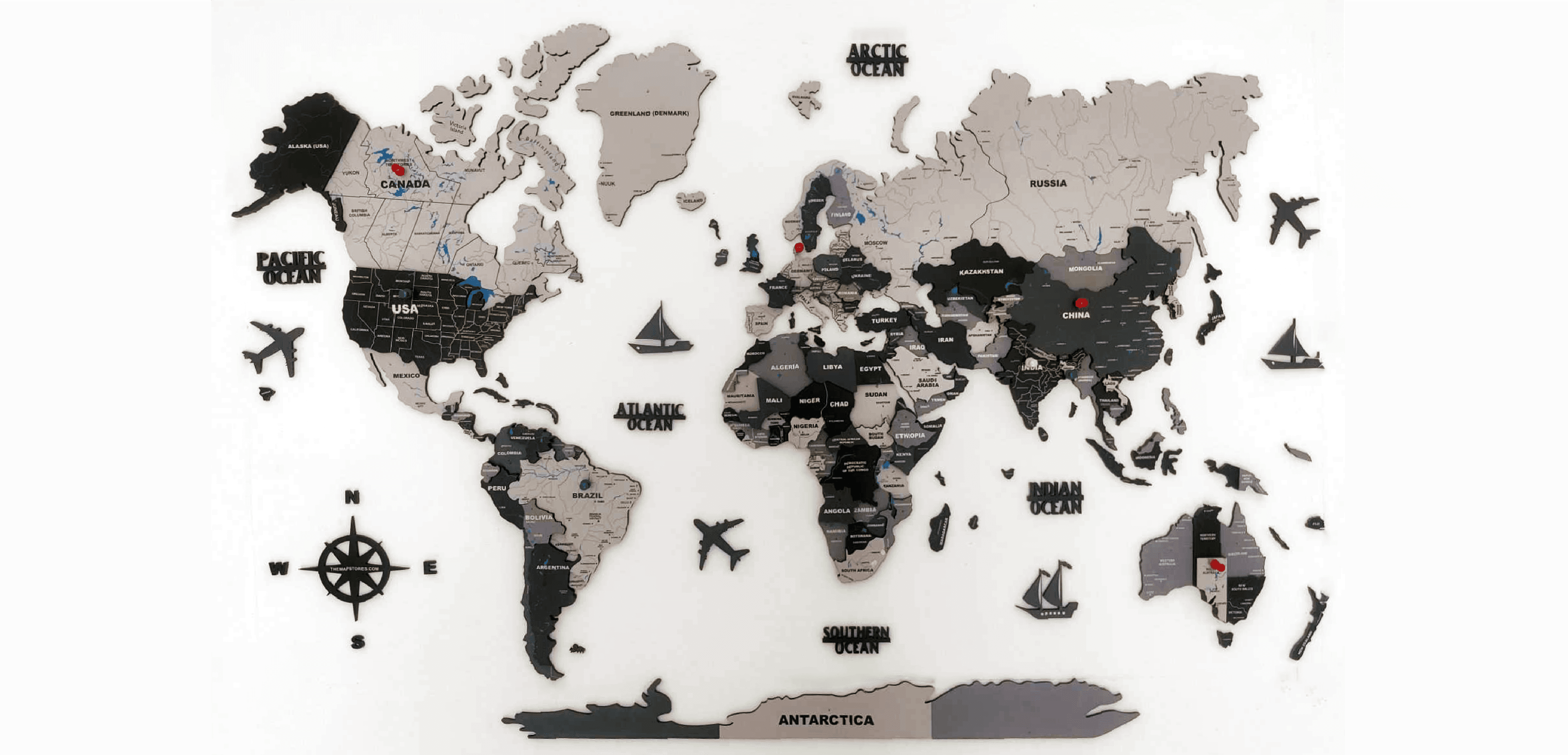 Worldwide Assistance map